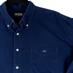 Resistol Rodeo Gear Vintage Shirt Mens XXL Blue Logo Best All‎ Around Cowboy